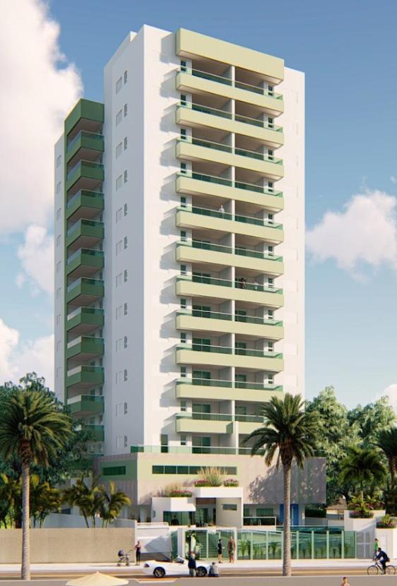 Apto Em Mongagua - De Frente Para O Mar Exterior foto